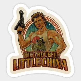 BIG TROUBLE IN LITTLE CHINA RETROOO Sticker